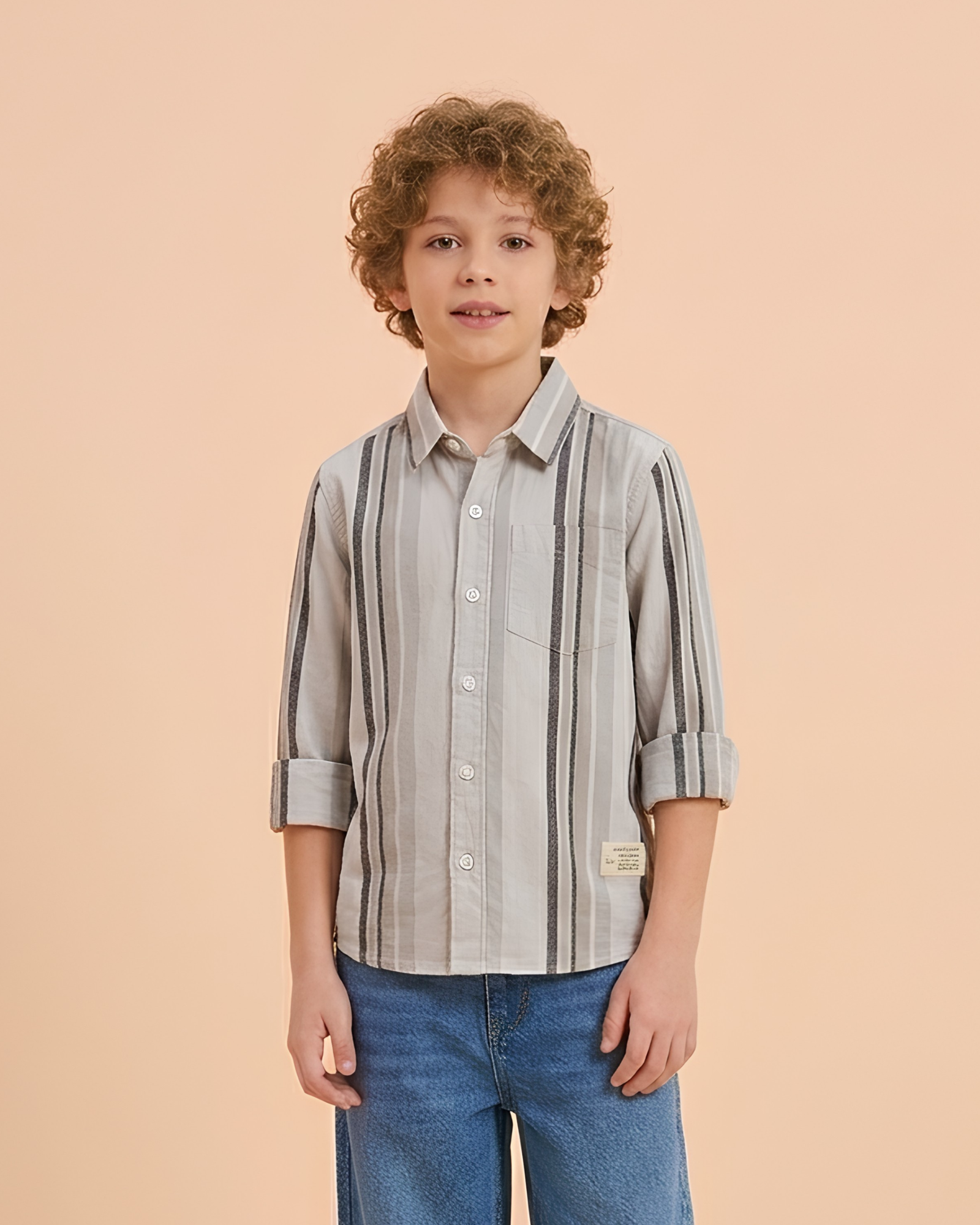 slate-grey-charcoal-vertical-striped-shirt-for-boys