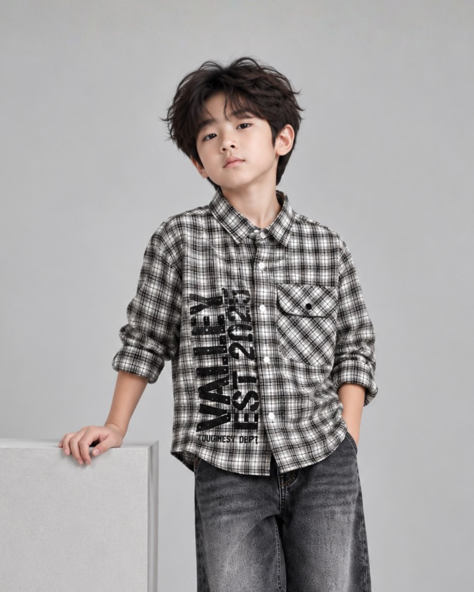 vadiboys-boys-classic-gray-black-checked-graphic-shirt