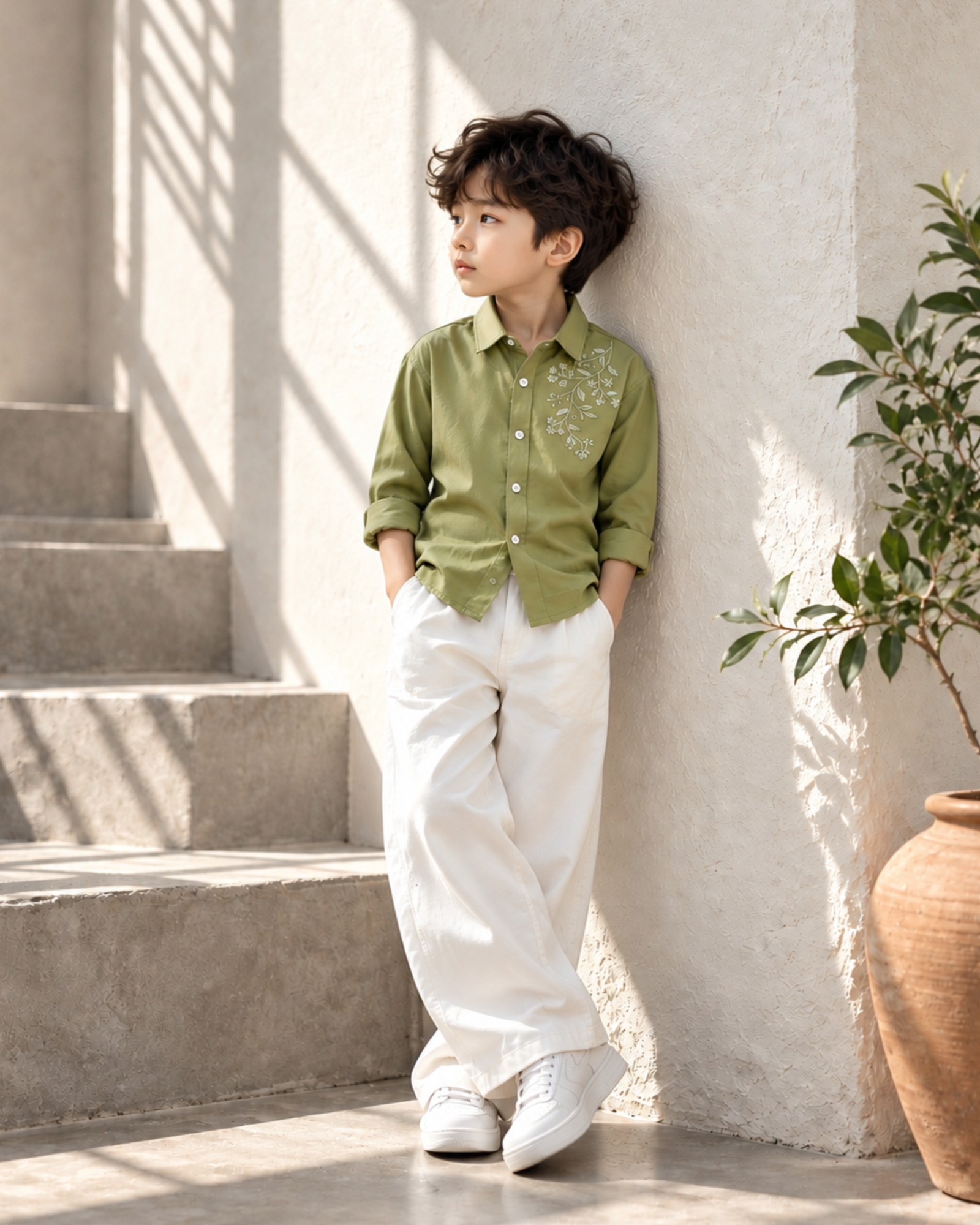 self-embroidered-shirt-for-boys
